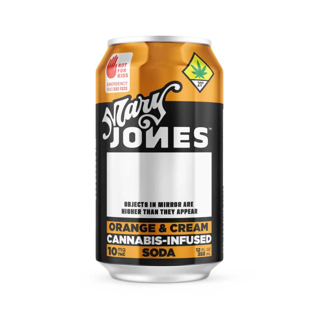 Mary Jones – Orange & Cream – 12 Oz Can – 10mg – Ray's Lemonade